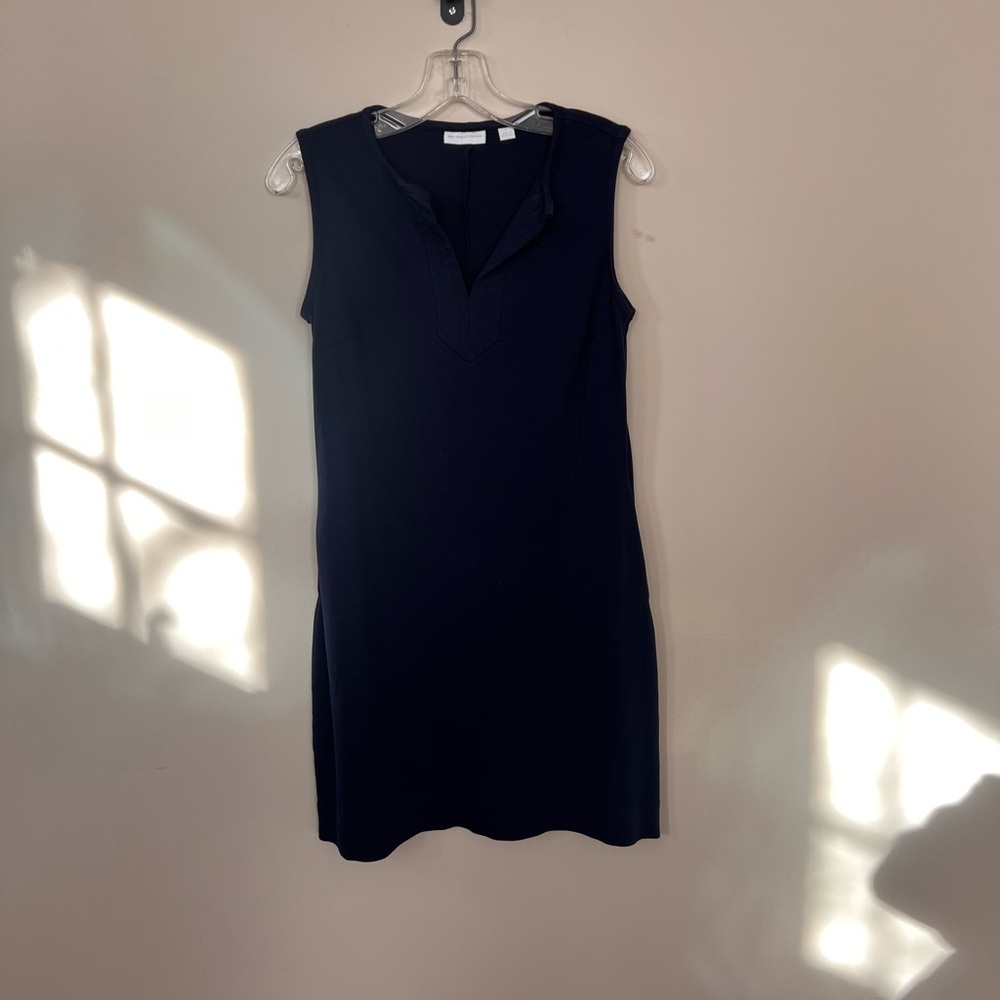 New York & Company - Elegant Navy Sleeveless Dress